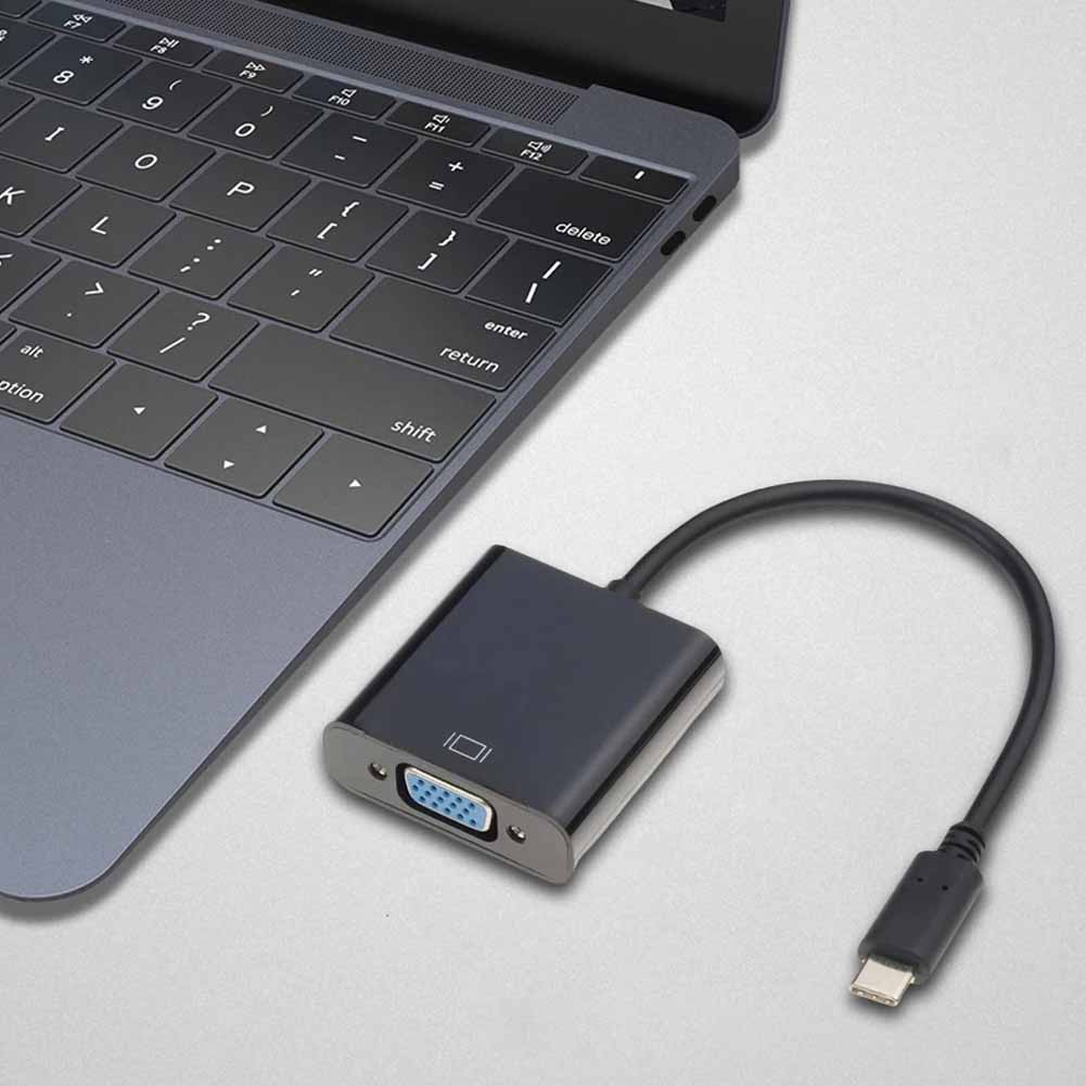 CABLE ADAPTADOR CONVERSOR TIPO C A VGA - 5