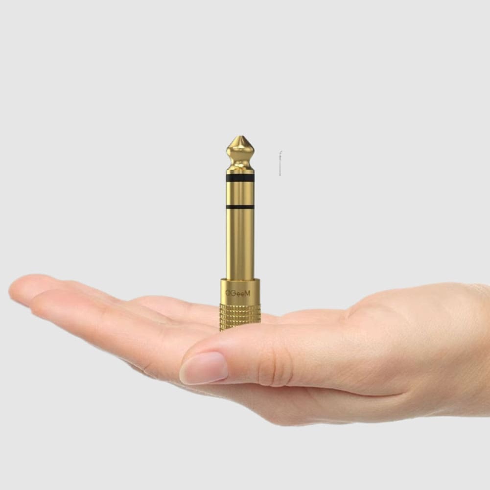 ADAPTADOR JACK 3.5MM HEMBRA A JACK 6.35MM MACHO - 3