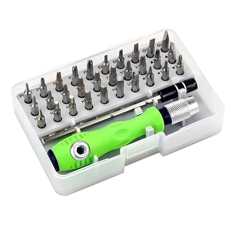 SET KIT JUEGO DESTORNILLADOR PRECISION 32 PIEZAS - 2