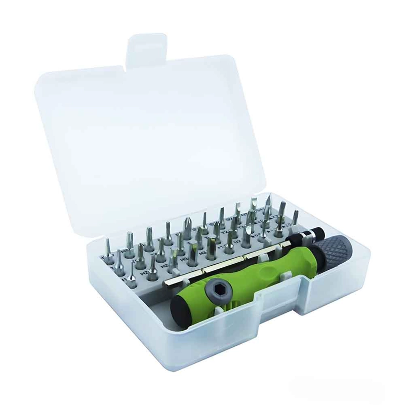 SET KIT JUEGO DESTORNILLADOR PRECISION 32 PIEZAS - 5