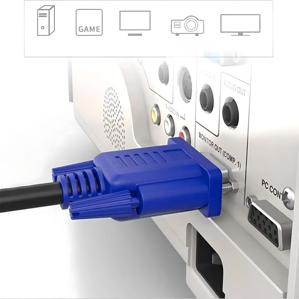 CABLE VGA MACHO A MACHO 1 METRO - 3