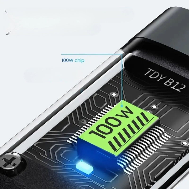 CABLE DE CARGA RAPIDA 3EN1 USB-C PARA ANDROID/IOS 1.2M - 3