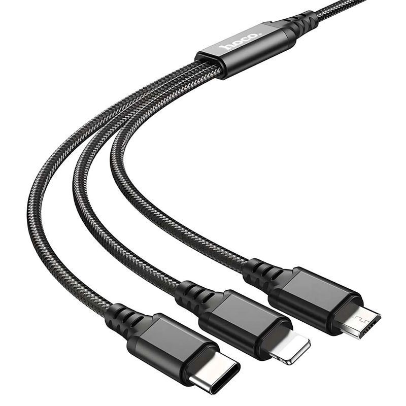 CABLE USB PARA IPHONE COMPATIBLE LIGHTNING HOCO X76 - 4