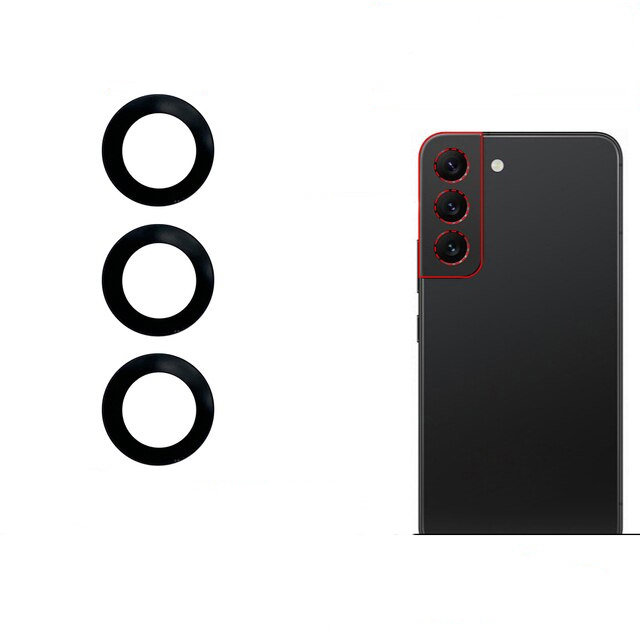 VIDRIO DE CAMARA TRASERA PARA SAMSUNG S22 PLUS - 1