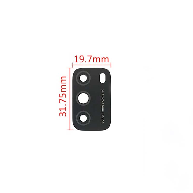 VIDRIO DE CAMARA TRASERA PARA XIAOMI POCO M3 - 2