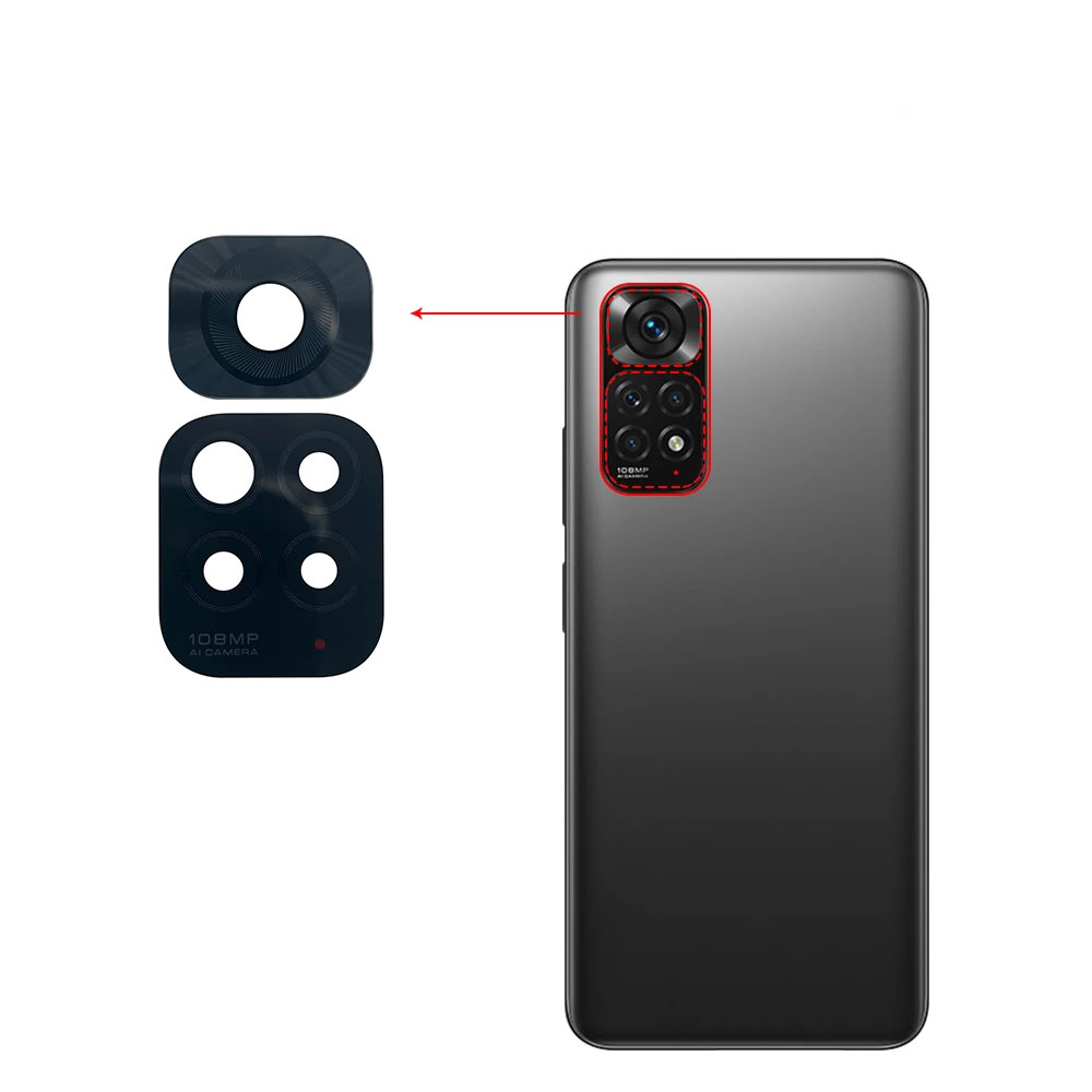VIDRIO DE CAMARA TRASERA PARA XIAOMI REDMI NOTE 11S - 2