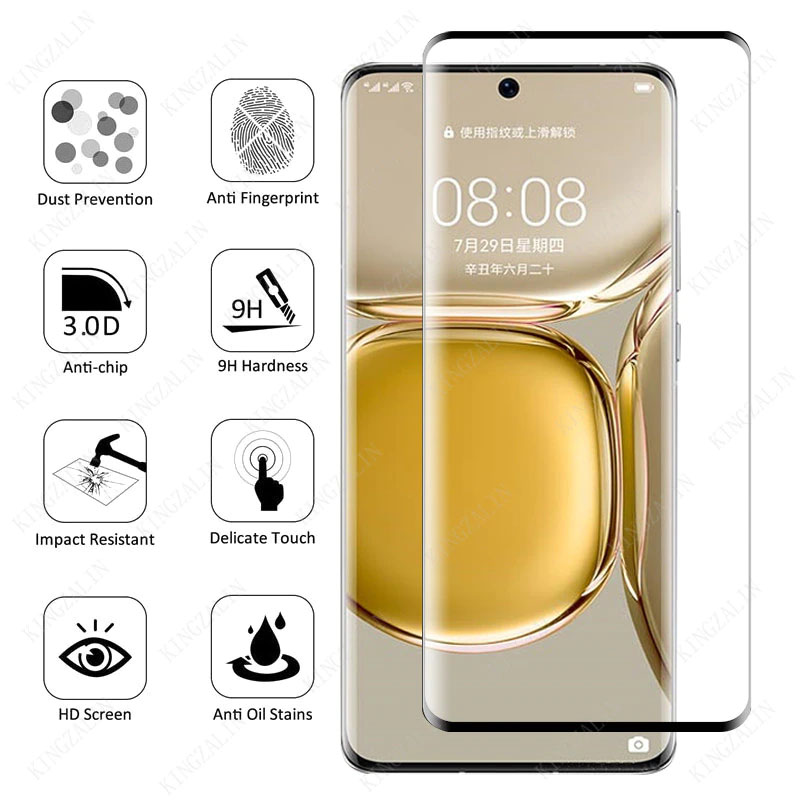 LAMINA MICA VIDRIO PANTALLA PARA HUAWEI P50 - 2