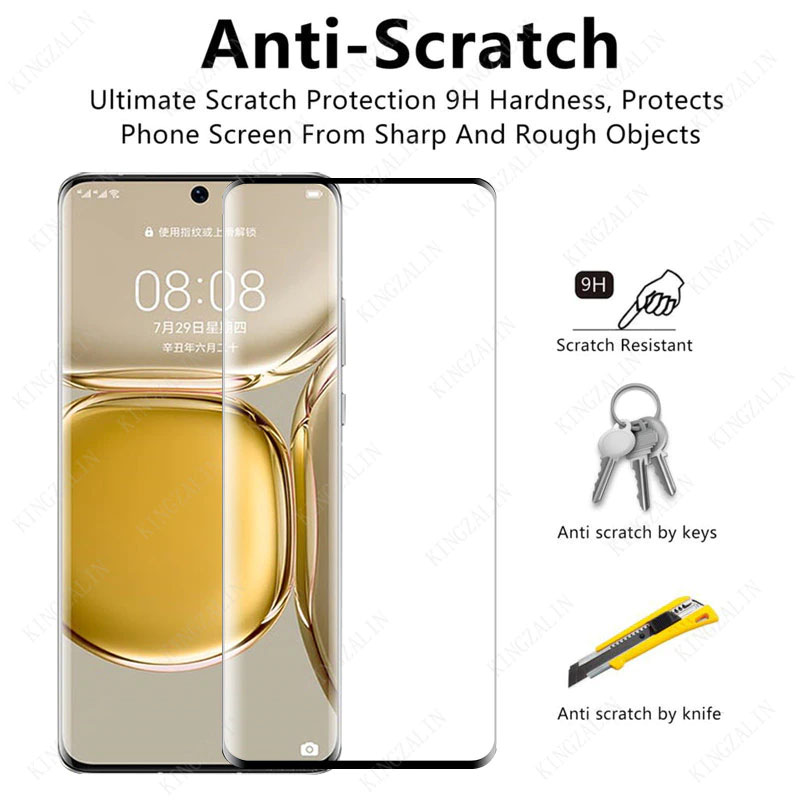 LAMINA MICA VIDRIO PANTALLA PARA HUAWEI P50 - 3
