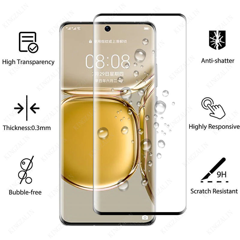 LAMINA MICA VIDRIO PANTALLA PARA HUAWEI P50 - 4