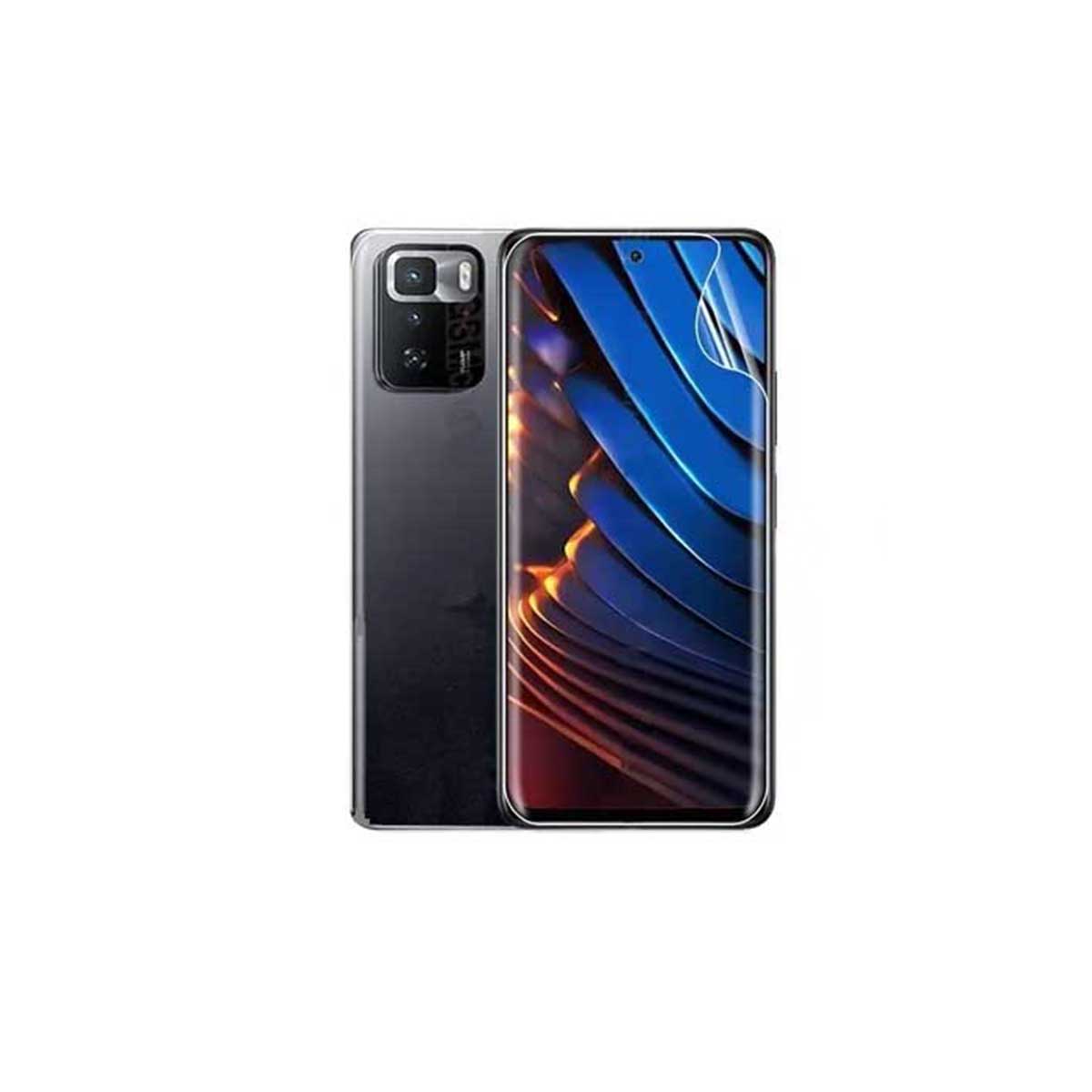 LAMINA HIDROGEL PARA XIAOMI POCO X3 GT + LENTE CAMARA - 1