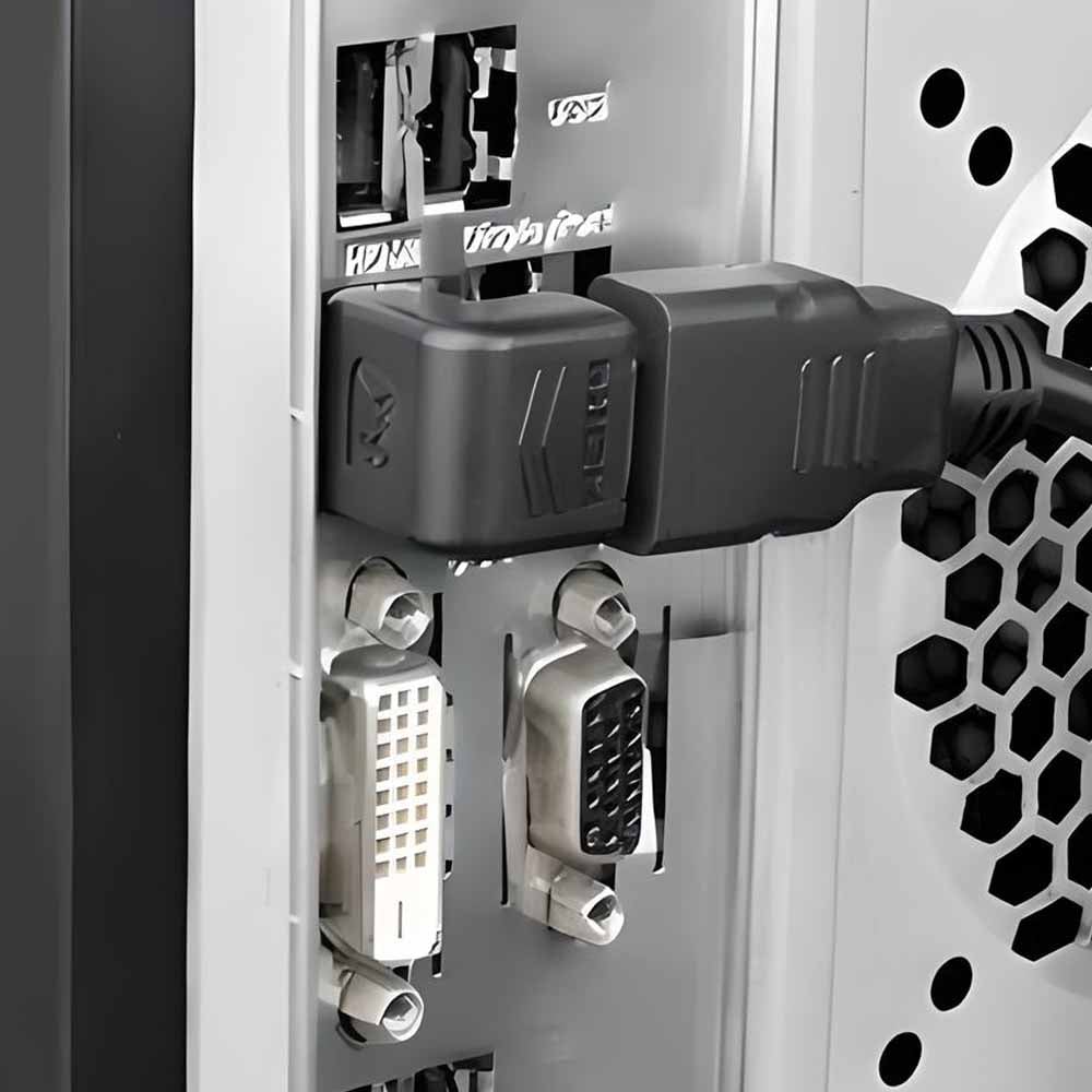 HDMI MACHO A HEMBRA ADAPTADOR DE ANGULO CONECTOR 270 GRADOS - 4
