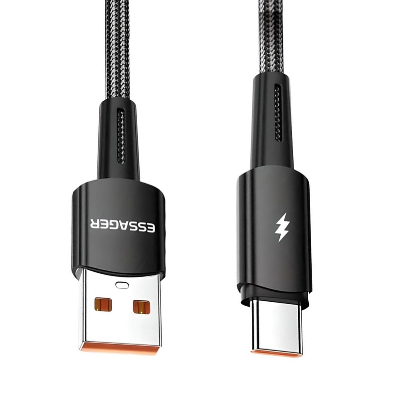 CABLE CARGA SUPER RAPIDA Y DATOS USB TIPO C 120W 2 METROS - 3