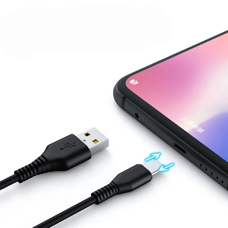 CABLE DE CARGA 2 EN 1 USB-A A DOBLE USB-C - 2