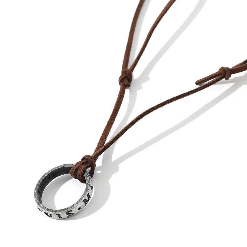 COLGANTE ANILLO UNCHARTED COLLAR VIKINGO DE NATHAN DRAKE - 1