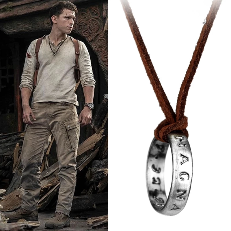 COLGANTE ANILLO UNCHARTED COLLAR VIKINGO DE NATHAN DRAKE - 3