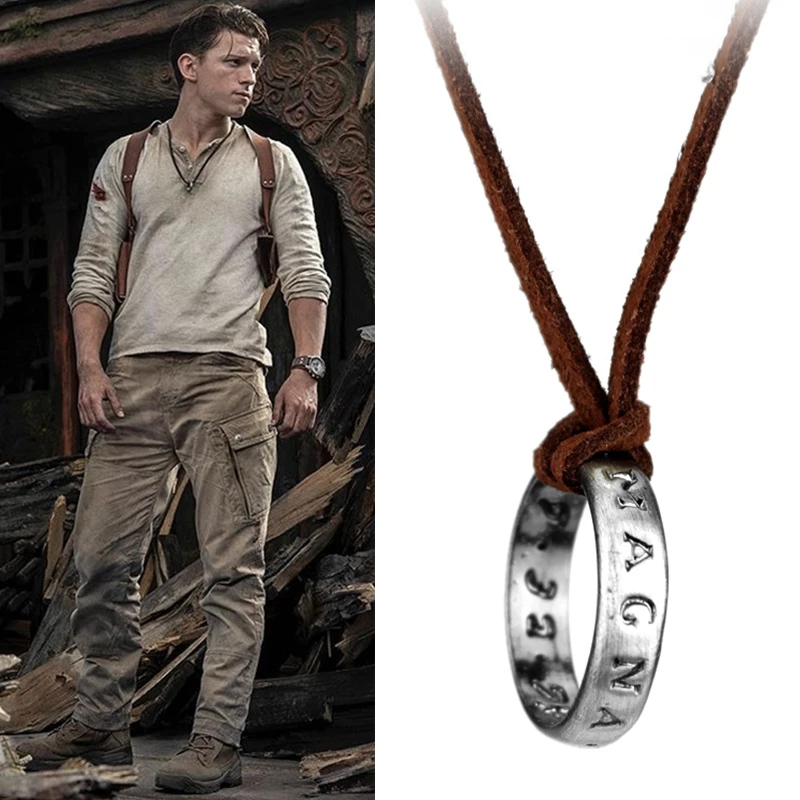 COLGANTE ANILLO UNCHARTED COLLAR VIKINGO DE NATHAN DRAKE - 3