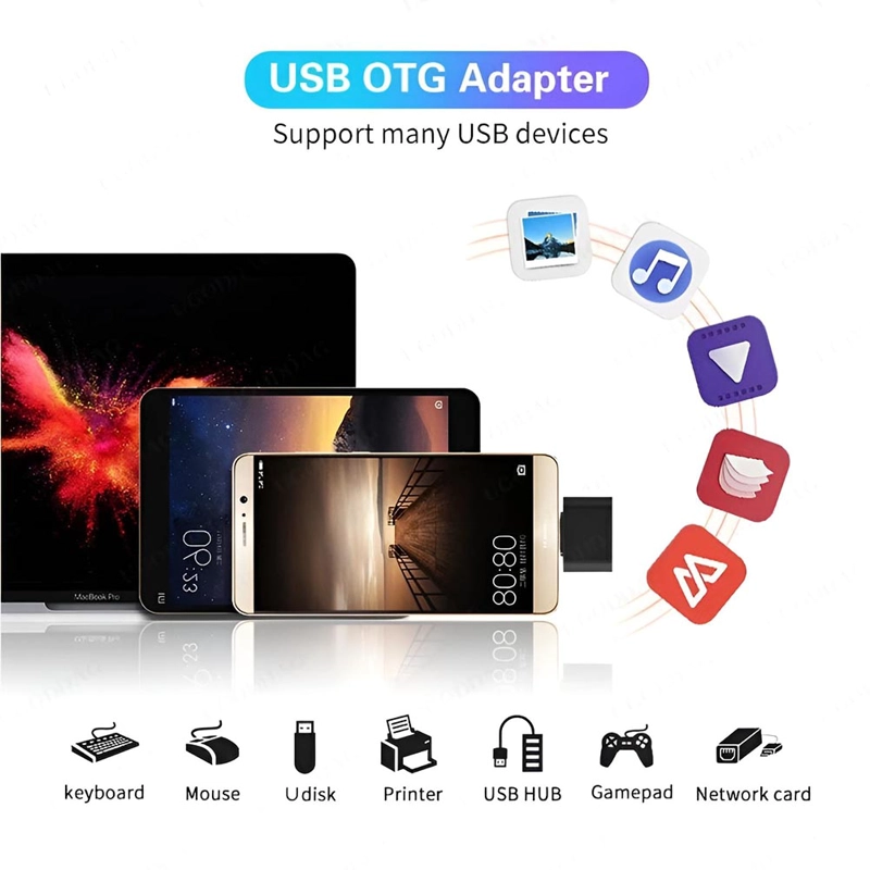 ADAPTADOR OTG TIPO C 3.0 PARA CELULARES NOTEBOOKS PENDRIVES - 3