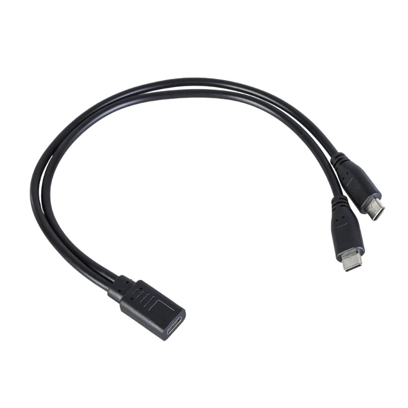 CABLE USB TIPO C A DOBLE USB TIPO C - 2