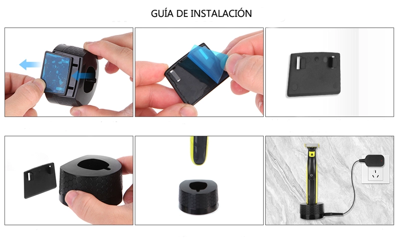 BASE DE CARGA SOPORTE  PARA AFEITADORA COMPATIBLE PHILIPS ONEBLADE - 4