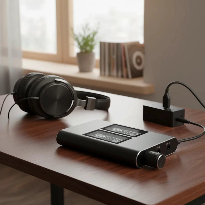 AMPLIFICADOR DE AURICULARES RECARGABLE HIFI - 5