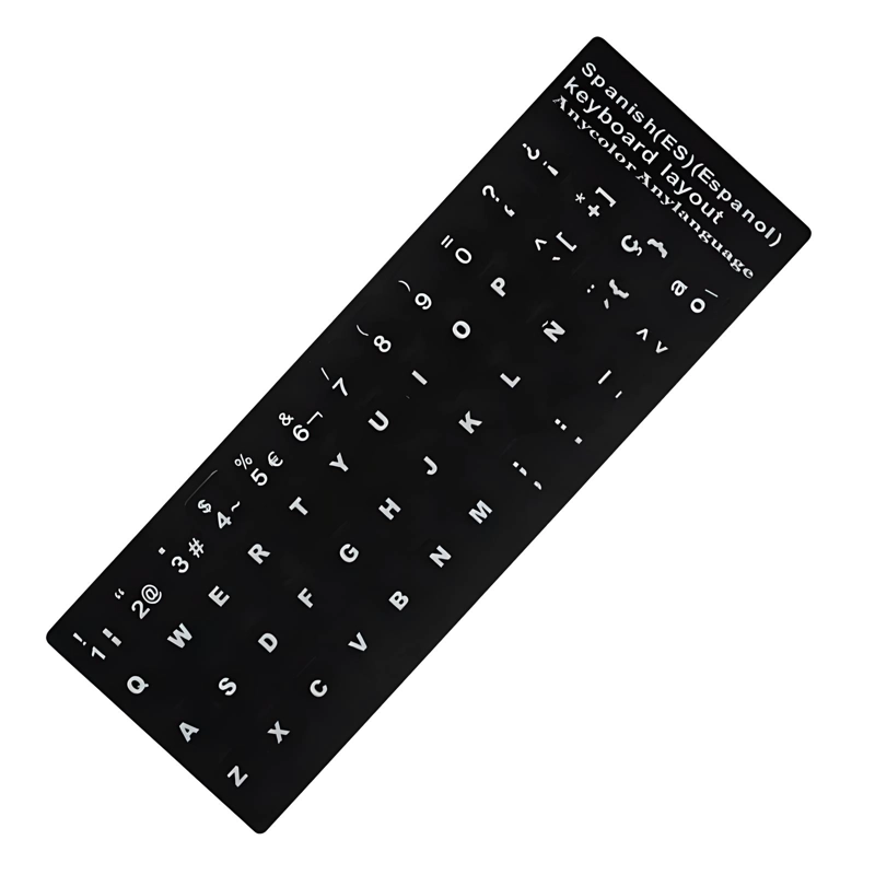 STICKER LETRAS DE REPUESTOS PARA TECLADOS DE PC Y NOTEBOOK - 2