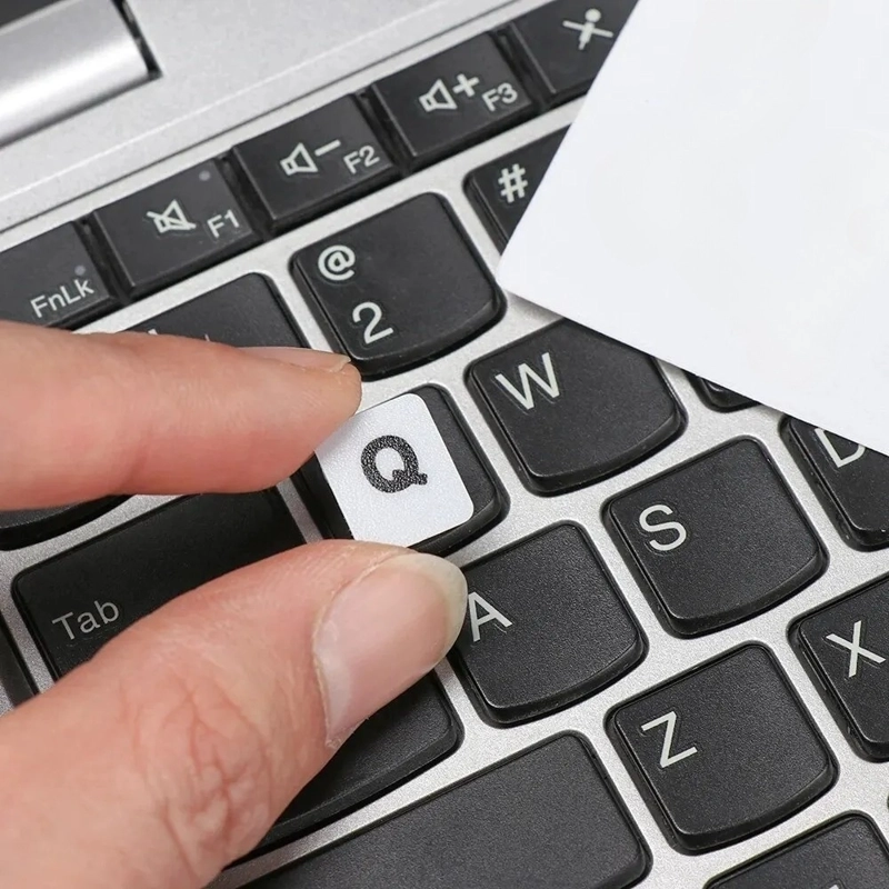 STICKER LETRAS DE REPUESTOS PARA TECLADOS DE PC Y NOTEBOOK - 4