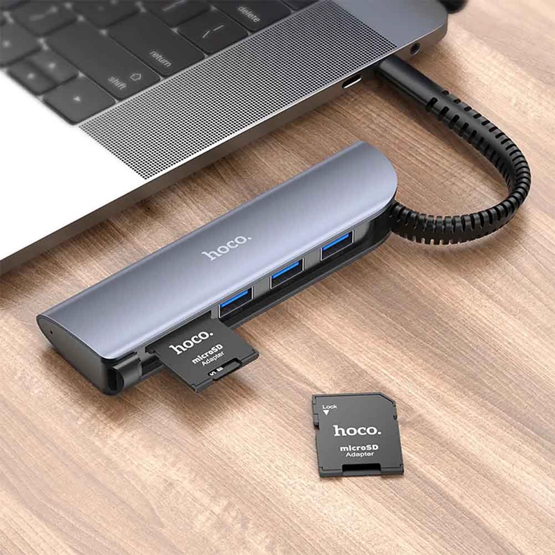 LECTOR ADAPTADOR SD A MICRO SD CONVERSOR MICROSD A SD - 3