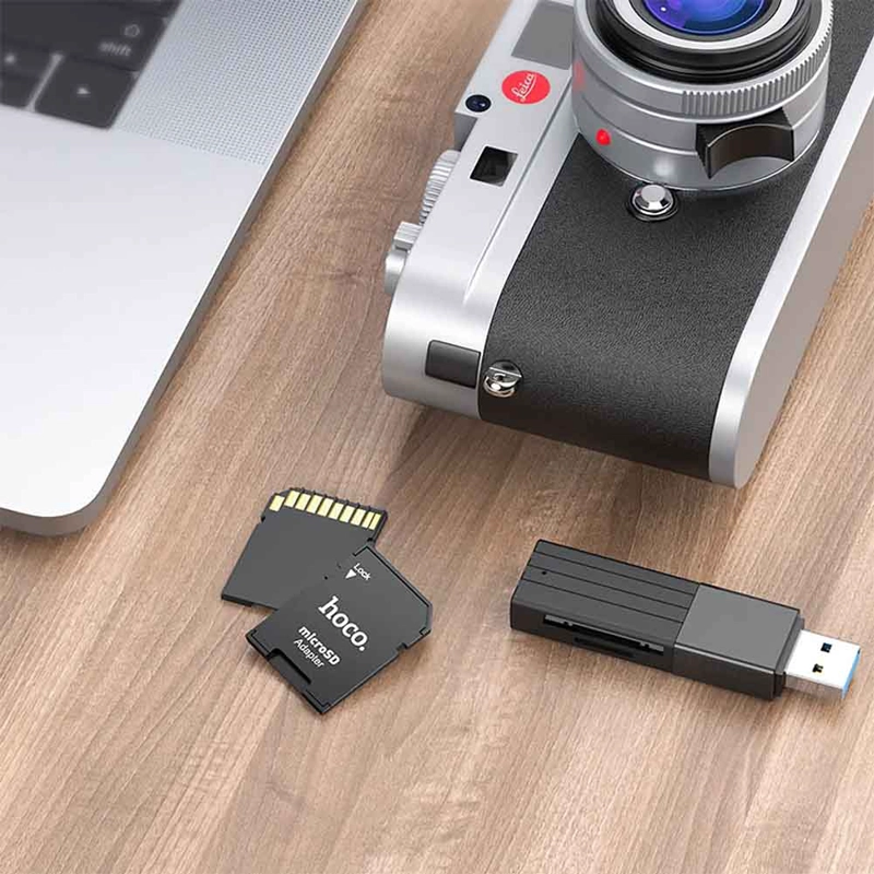 LECTOR ADAPTADOR SD A MICRO SD CONVERSOR MICROSD A SD - 5