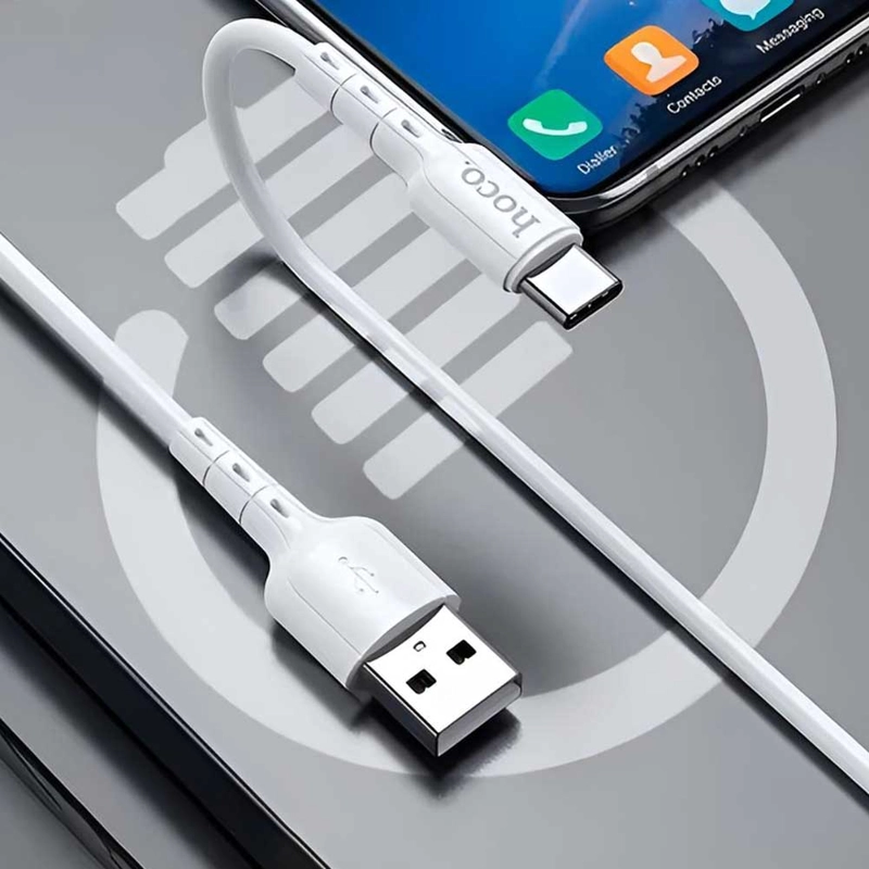 CABLE USB A TIPO C 1 METRO USB A USB-C HOCO - 5