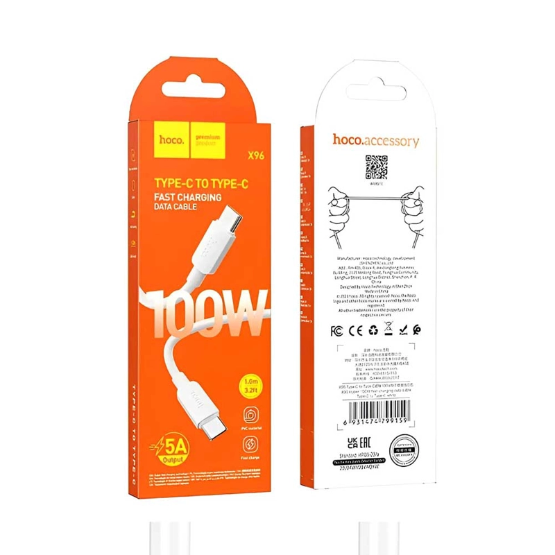 CABLE USB A TIPO C CARGA SUPER RAPIDA 100W - 3