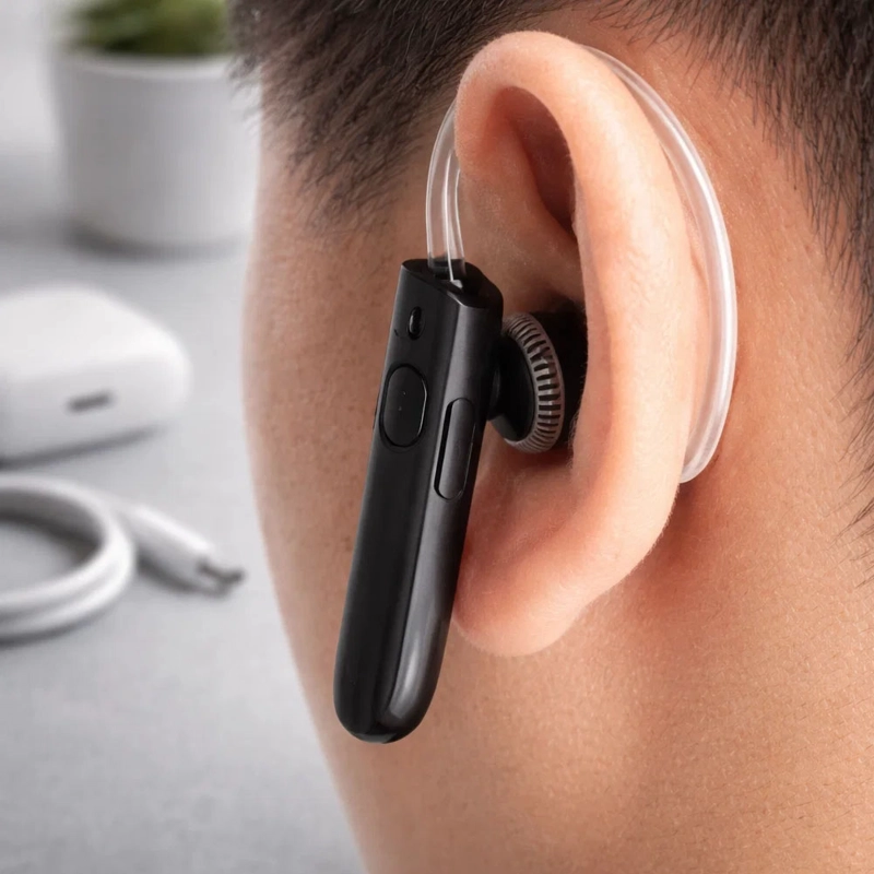 GANCHO ANTI PE RDIDA PARA AUDIFONO BLUETOOTH MONO MANOS LIBRES - 4