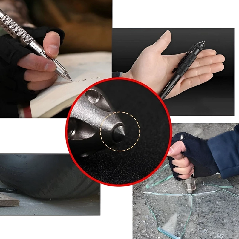 LAPIZ BOLIGRAFO TACTICO PARA DEFENSA PERSONAL CON PUNTA - 3