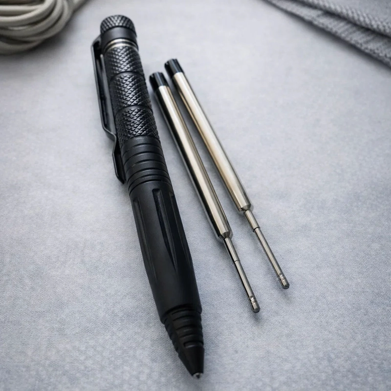 LAPIZ BOLIGRAFO TACTICO PARA DEFENSA PERSONAL CON PUNTA - 5