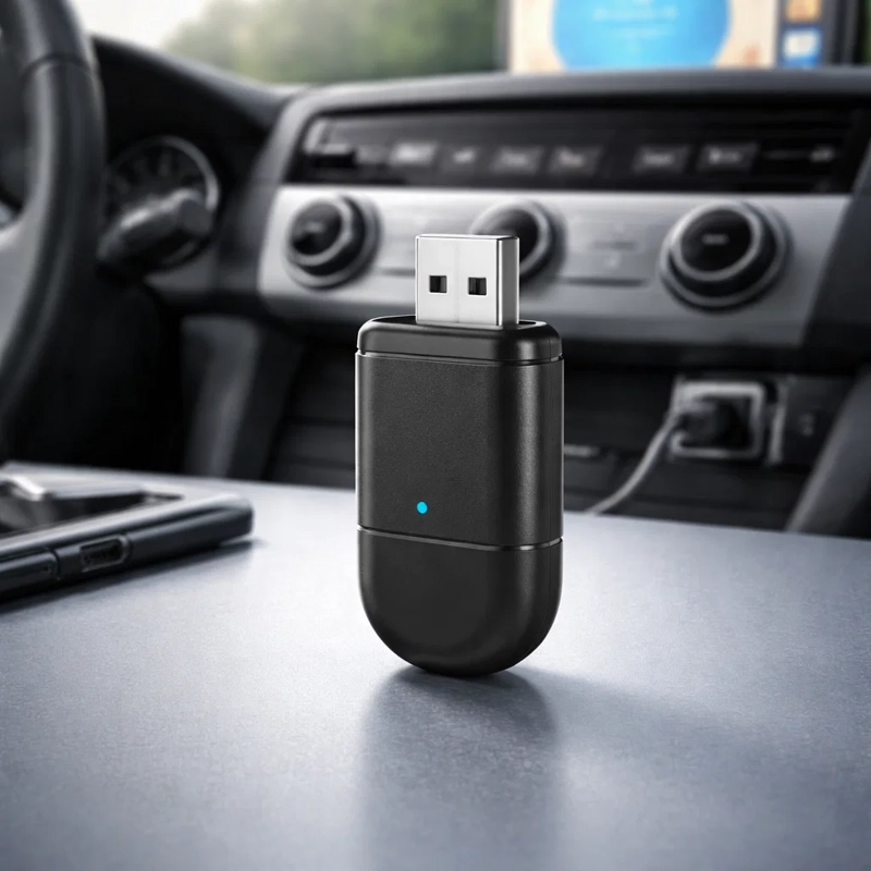 ADAPTADOR INALAMBRICO CARPLAY ANDROID AUTO LENYES LCP01 BLUETOOTH WIFI - 6