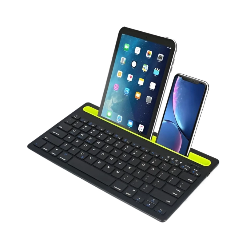 TECLADO BLUETOOTH MULTIDISPOSITIVO CON SOPORTE TELEFONO - 3