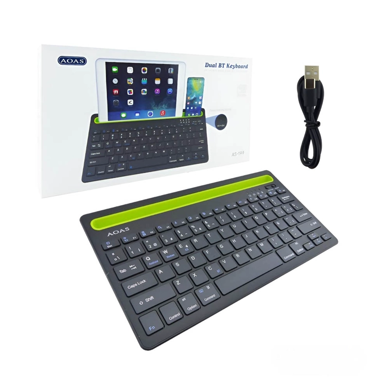 TECLADO BLUETOOTH MULTIDISPOSITIVO CON SOPORTE TELEFONO - 4