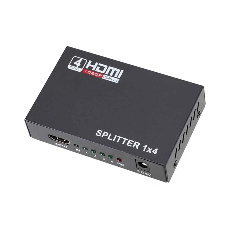 SPLITTER HDMI 4K 1080P DIVISOR DE SEÑAL HDMI LCD LED ENERGIA - 5