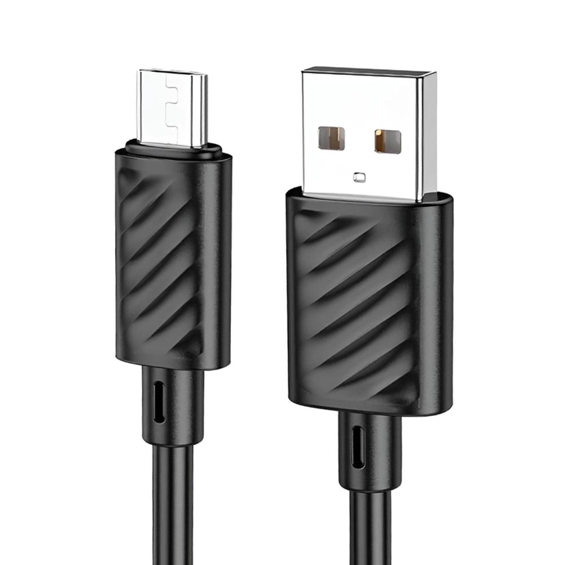 CABLE CARGA RÁPIDA USB A MICRO USB 2.4A HOCO X88 GRATIFIED - 2