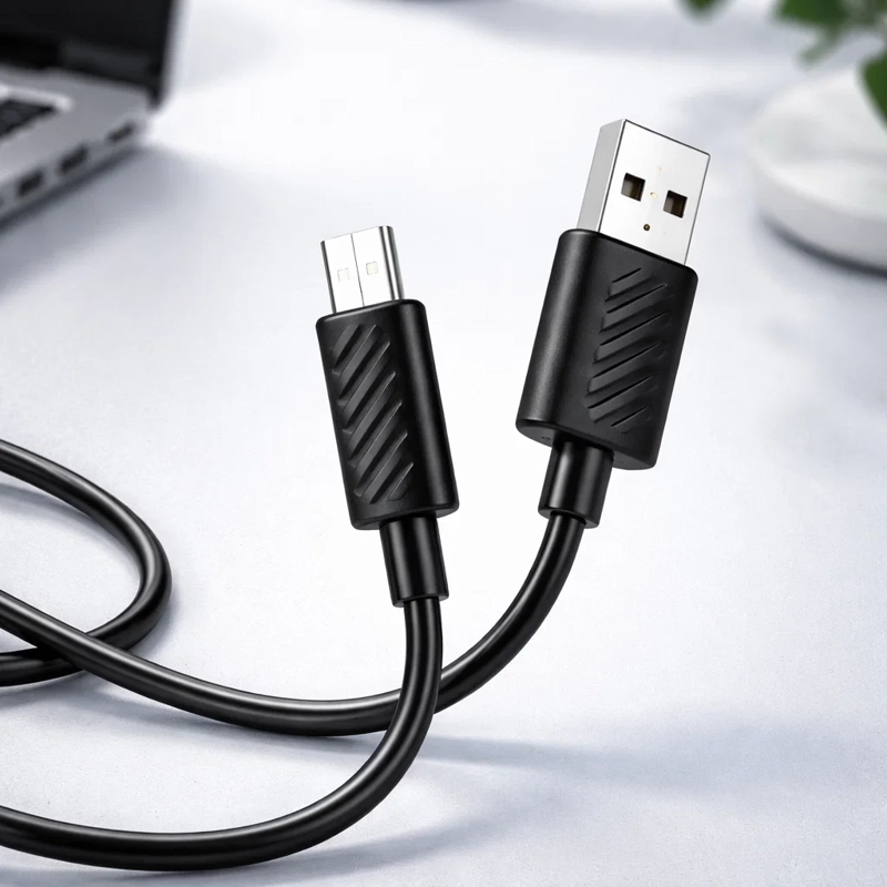 CABLE CARGA RÁPIDA USB A MICRO USB 2.4A HOCO X88 GRATIFIED - 5