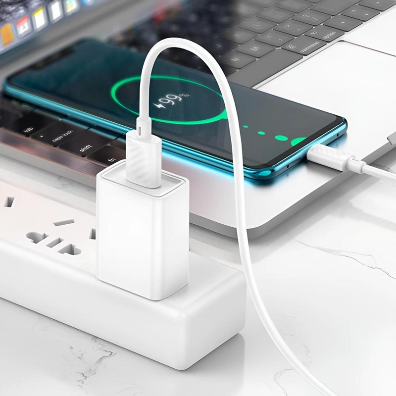 CABLE CARGA RÁPIDA USB A MICRO USB 2.4A HOCO X88 GRATIFIED - 6