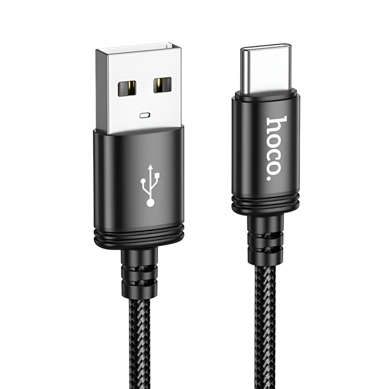 CABLE CARGA Y DATA USB A USB-C HOCO 2 METROS