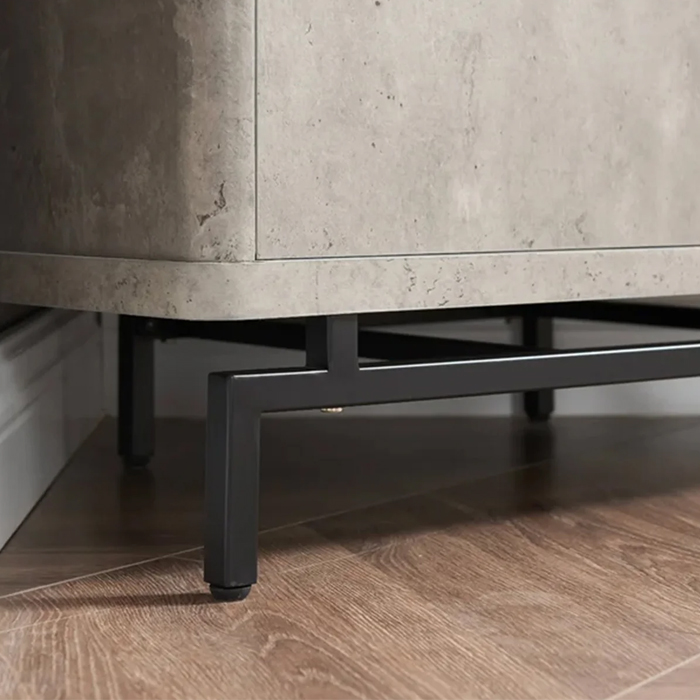 VITRINA ESQUINERO BAR AMERICAN CONCRET - 6