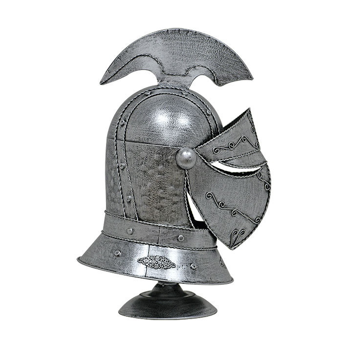 CASCO ARMADURA CABALLERO SILVER - 3