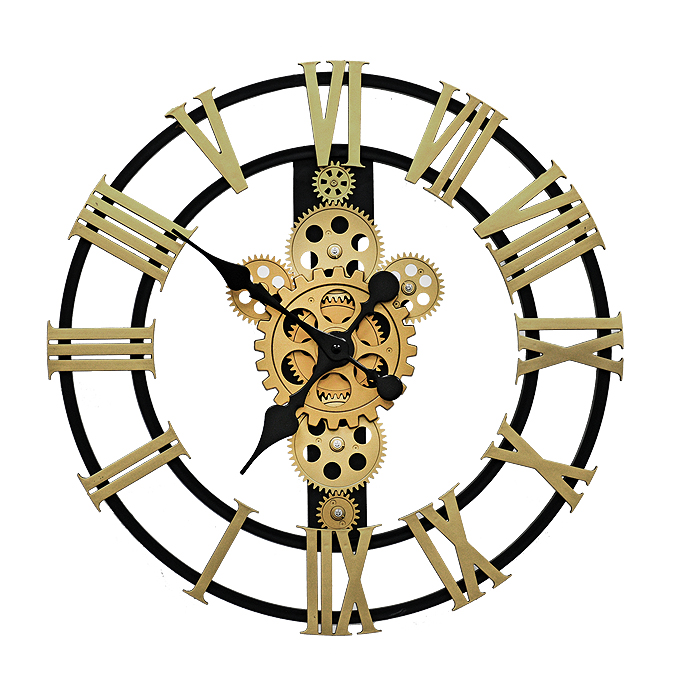 RELOJ MECANISMO TRANSPARENTE - 1