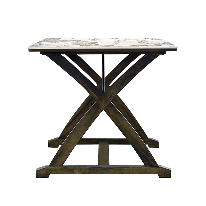 MESA COMEDOR STONE BROWN - 2