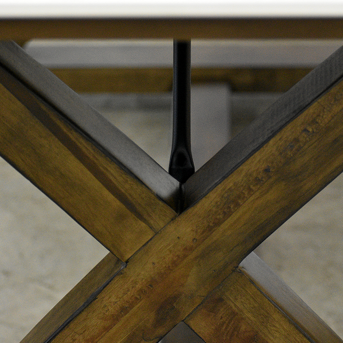 MESA COMEDOR STONE BROWN - 4