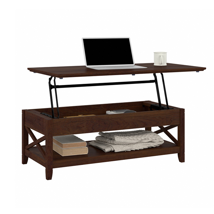 MESA DE CENTRO ELEVABLE DARK BROWN - 2