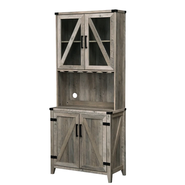 VITRINA 4 PUERTAS GREY WASH - 3