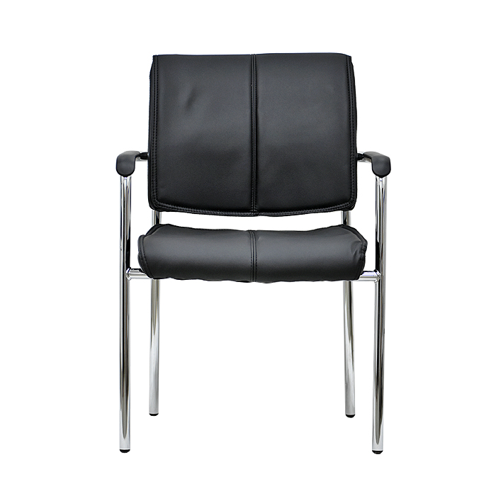 SILLA DE VISITA OFICINA PREMIUM BLACK FX - 2