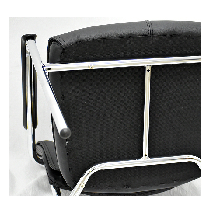 SILLA DE VISITA OFICINA PREMIUM BLACK FX - 7